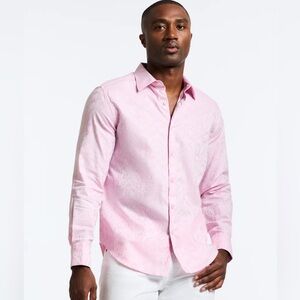 BNWT ROBERT GRAHAM HIGHLAND LONG SLEEVE BUTTON DOWN SHIRT, SIZE M